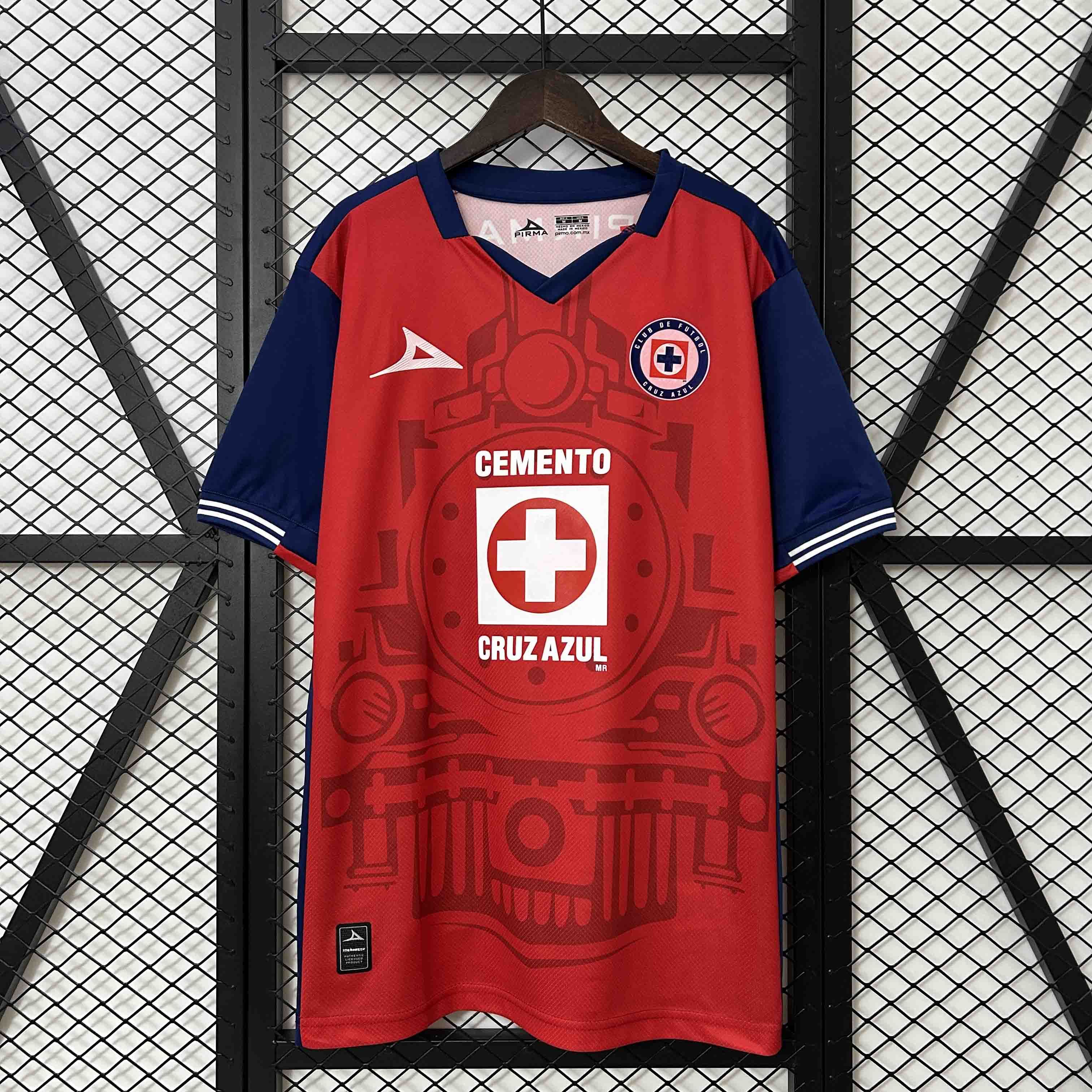 Cruz Azul Soccer Jersey Third Away Custom Shirt 2024/25 - ujerseystore