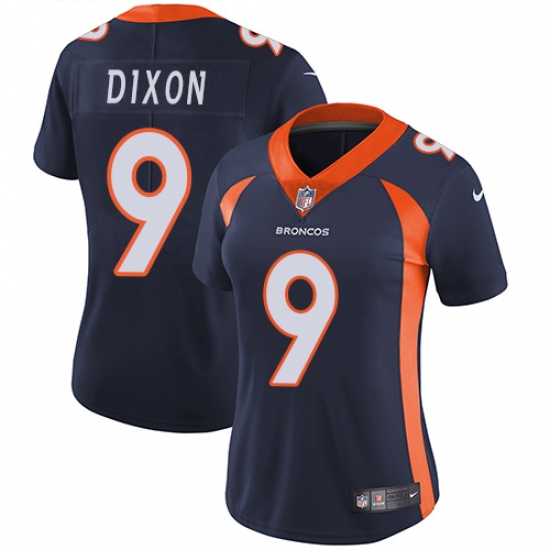 Women's Nike Denver Broncos #9 Riley Dixon Elite Navy Blue Alternate NFL Jersey - Ujersey