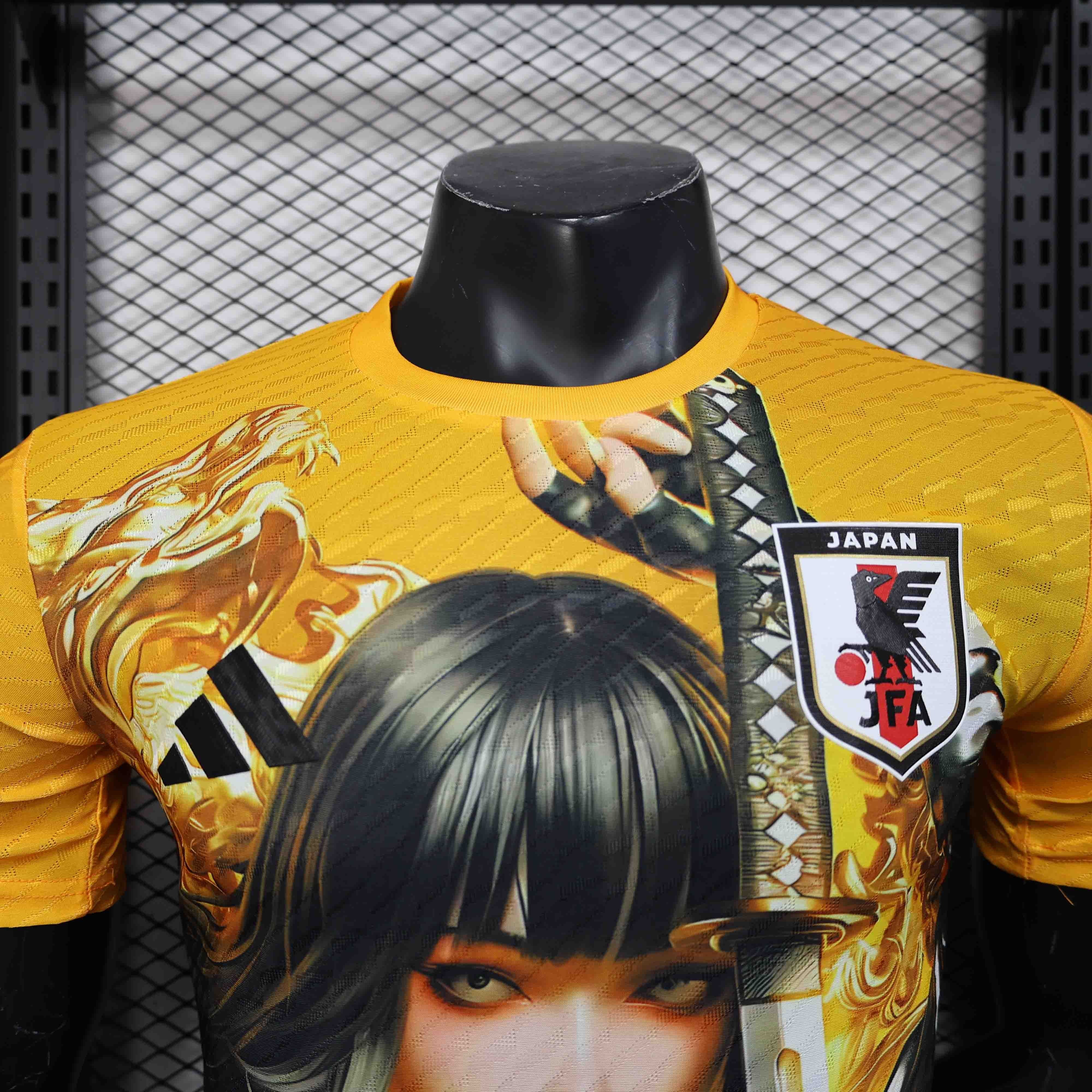 Japan Soccer Jersey Sasuke Naruto Special Edition Shirt 2025 - Ujersey NHL