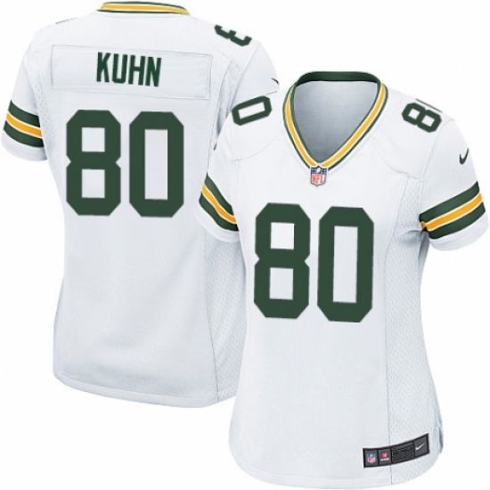 Women's Nike Green Bay Packers #80 Jimmy Graham Game White NFL Jersey - Ujersey