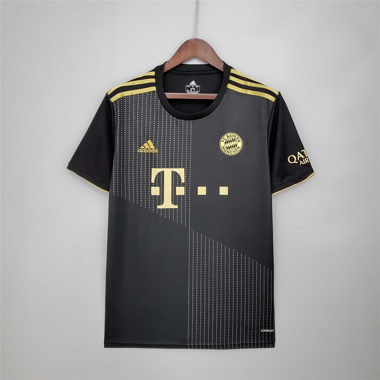 Bayern Munich Retro Jersey Away Soccer Shirt 2021/22 - Ujersey NHL