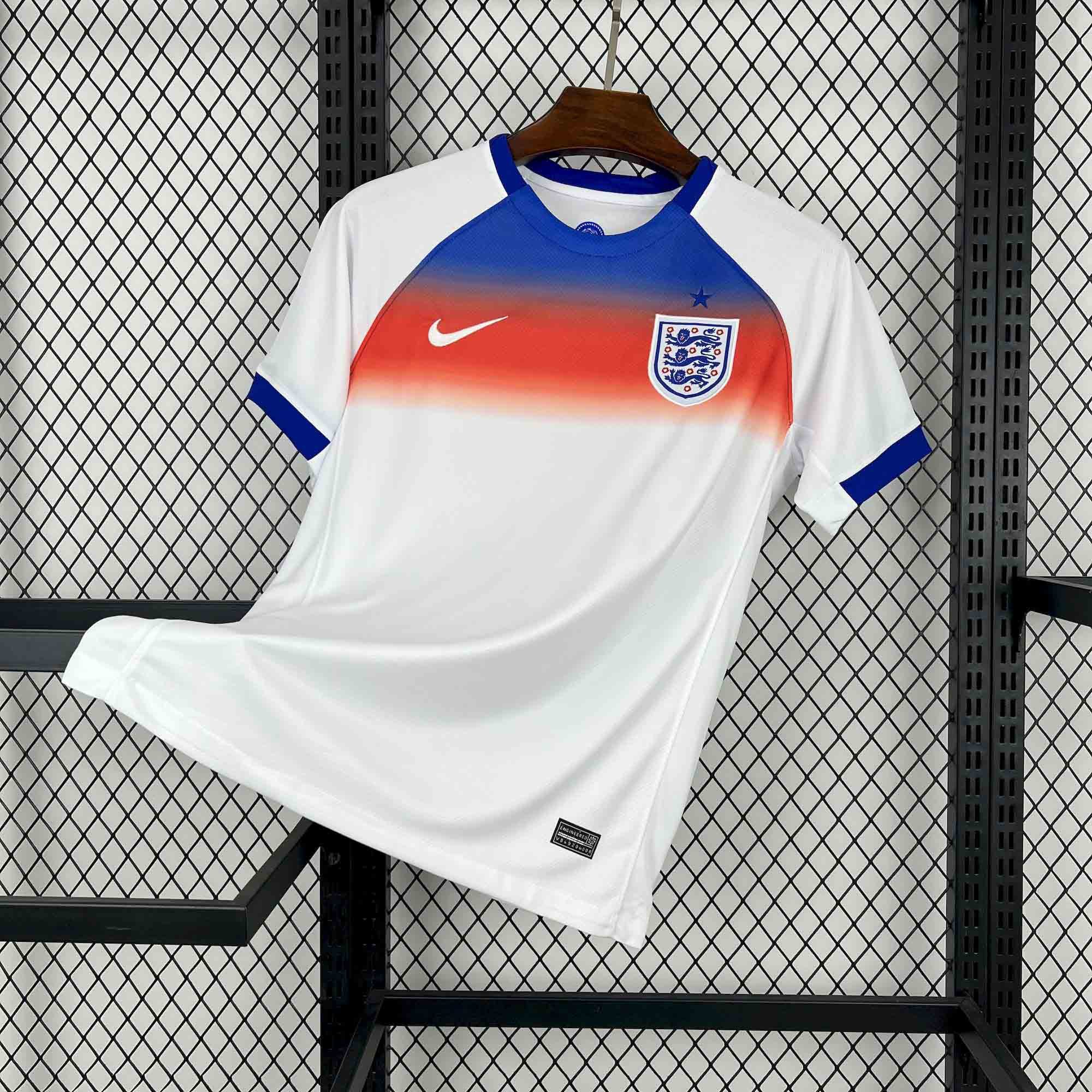 England Soccer Jersey Home Custom Shirt 2025 - ujerseystore