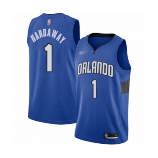 Youth Orlando Magic #1 Penny Hardaway Swingman Blue Finished Basketball Jersey - Statement Edition - Ujersey