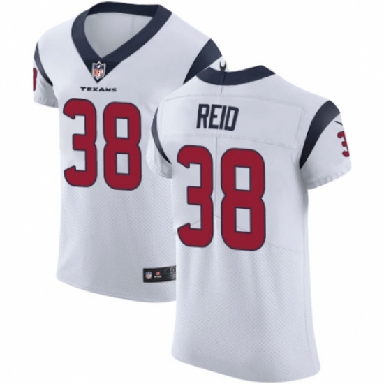 Men's Nike Houston Texans #38 Justin Reid White Vapor Untouchable Elite Player NFL Jersey - Ujersey