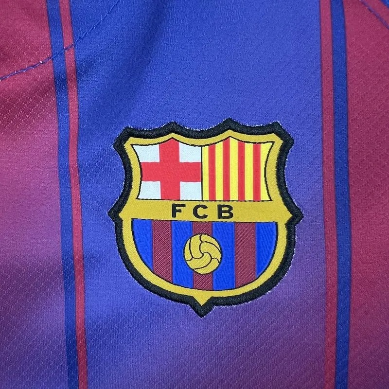 Barcelona Home Women's Soccer Jersey Custom Shirt 2025/26 - U-jersey