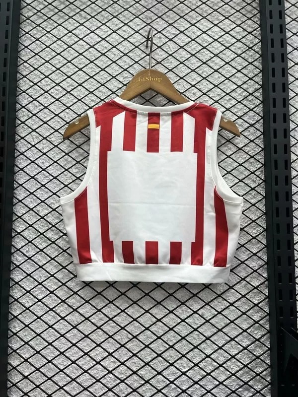 Atletico Madrid Soccer Jersey Home Women's Vest 2025/26 - Ujersey NHL