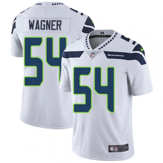 Youth Nike Seattle Seahawks #54 Bobby Wagner White Vapor Untouchable Limited Player NFL Jersey - Ujersey