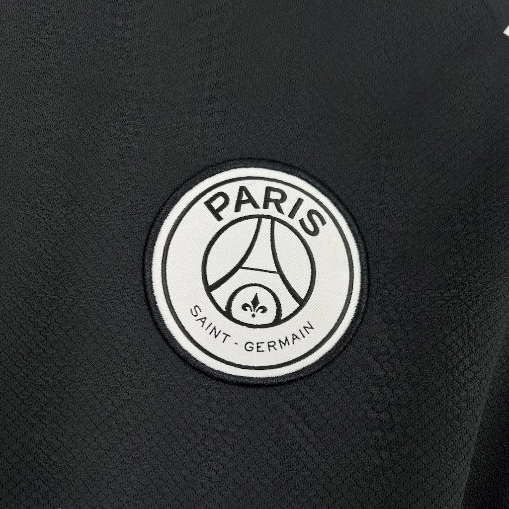 PSG Football Jersey Black Special Edition Custom Shirt 2024/25 - ujerseystore