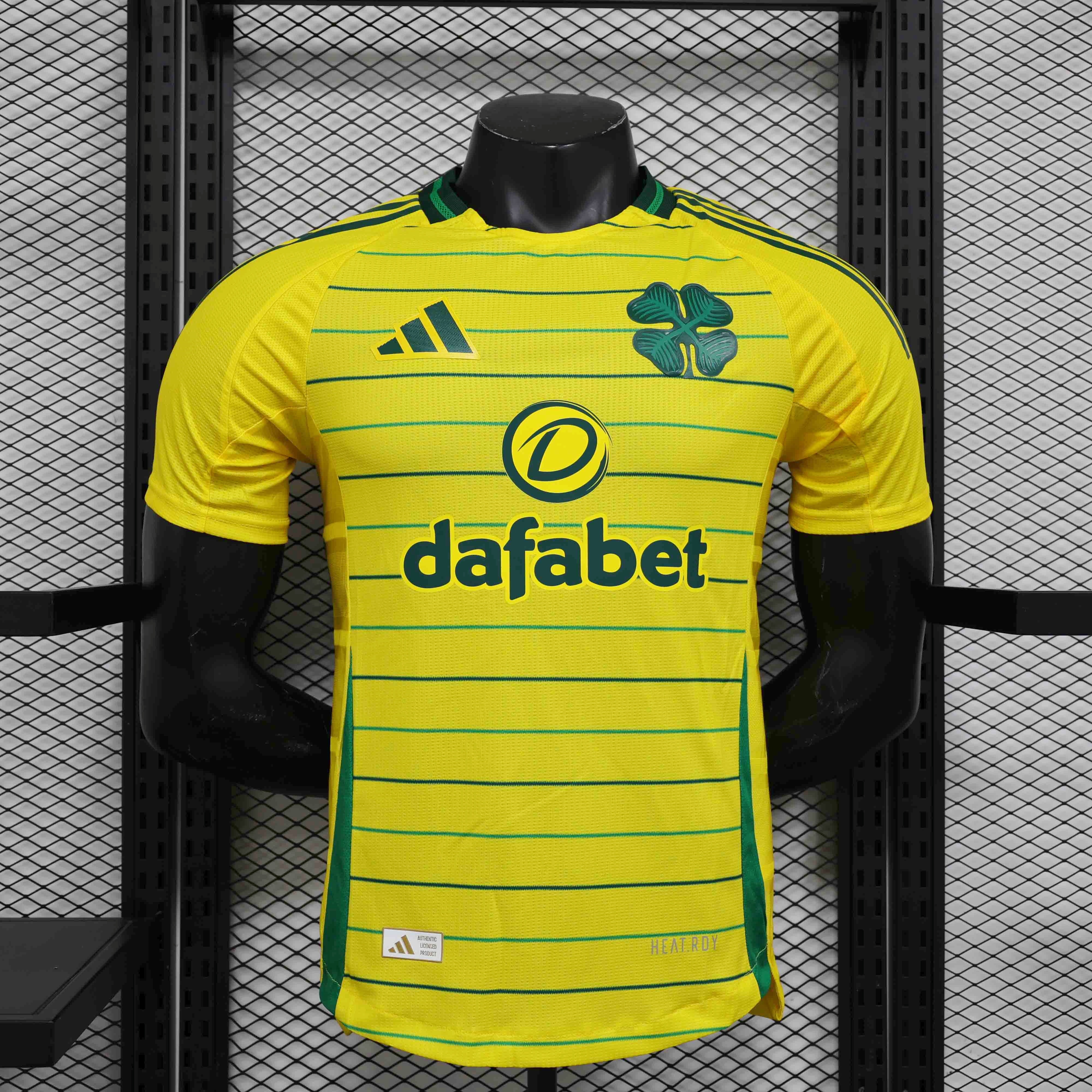 Celtic Soccer Jersey Away Shirt 2024/25