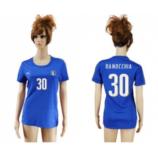Women's Italy #30 Ranocchia Home Soccer Country Jersey
