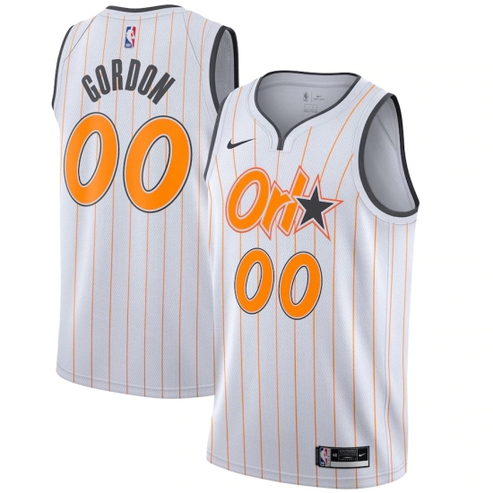 Youth Orlando Magic #00 Aaron Gordon Nike White 2020-21 Swingman Jersey - Ujersey