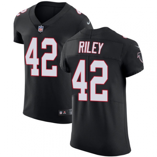Men's Nike Atlanta Falcons #42 Duke Riley Black Alternate Vapor Untouchable Elite Player NFL Jersey - Ujersey