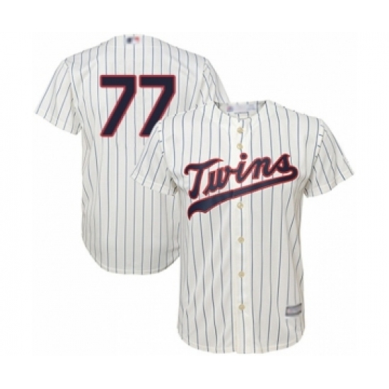 Youth Minnesota Twins #77 Fernando Romero Authentic Cream Alternate Cool Base Baseball Player Jersey - Ujersey