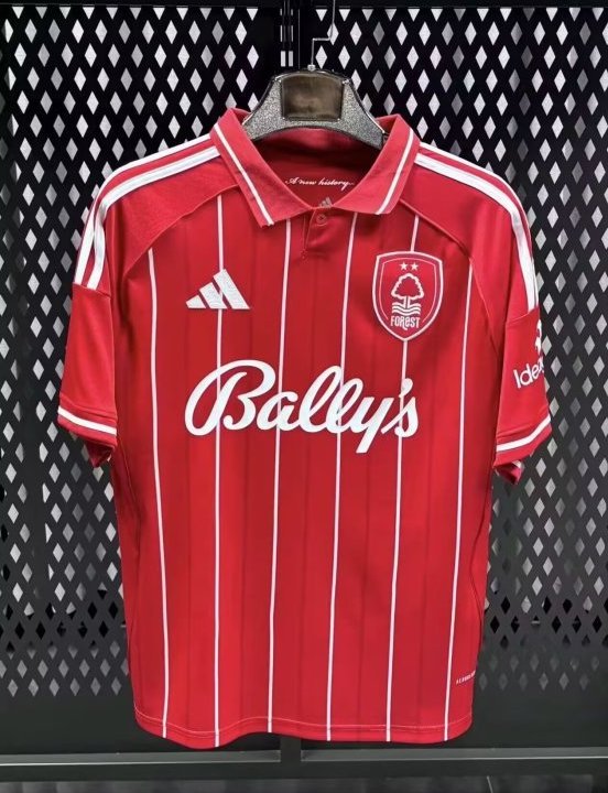 Nottingham Forest Football Jersey Home Custom Shirt 2025/26 - ujerseystore