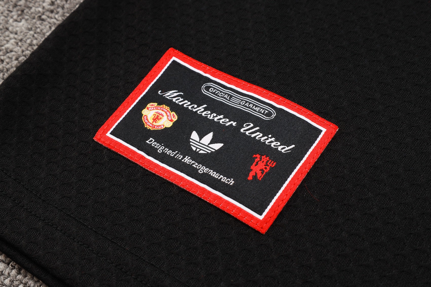 Manchester United Training Jersey Kit Black 2025/26 - Ujersey NHL