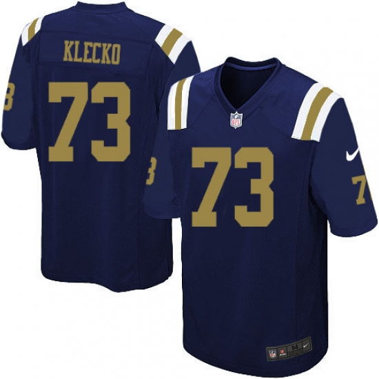 Men's Nike New York Jets #73 Joe Klecko Limited Navy Blue Alternate NFL Jersey - Ujersey