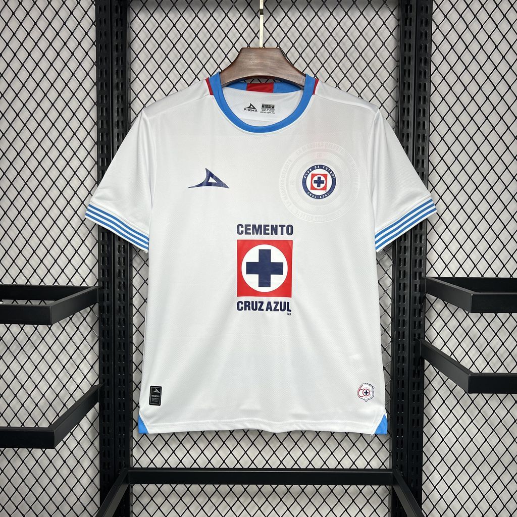Cruz Azul Soccer Jersey Away Custom Shirt 2024/25 - ujerseystore