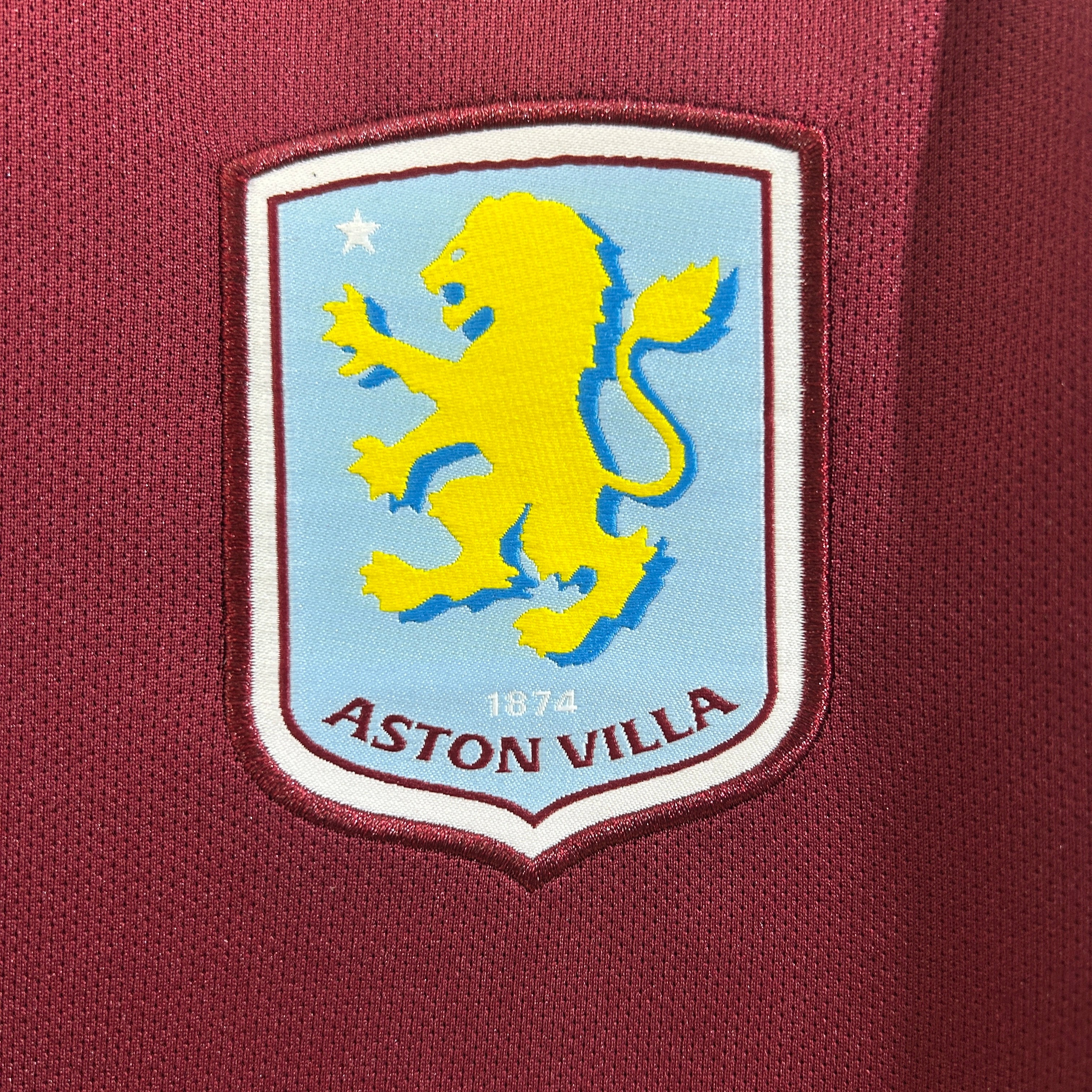 Aston Villa Football Jersey Home Custom Shirt 2025/26 - ujerseystore