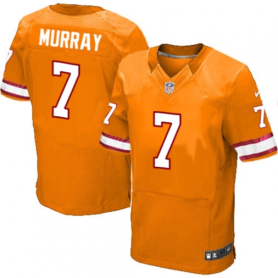 Men's Nike Tampa Bay Buccaneers #7 Patrick Murray Elite Orange Glaze Alternate NFL Jersey - Ujersey