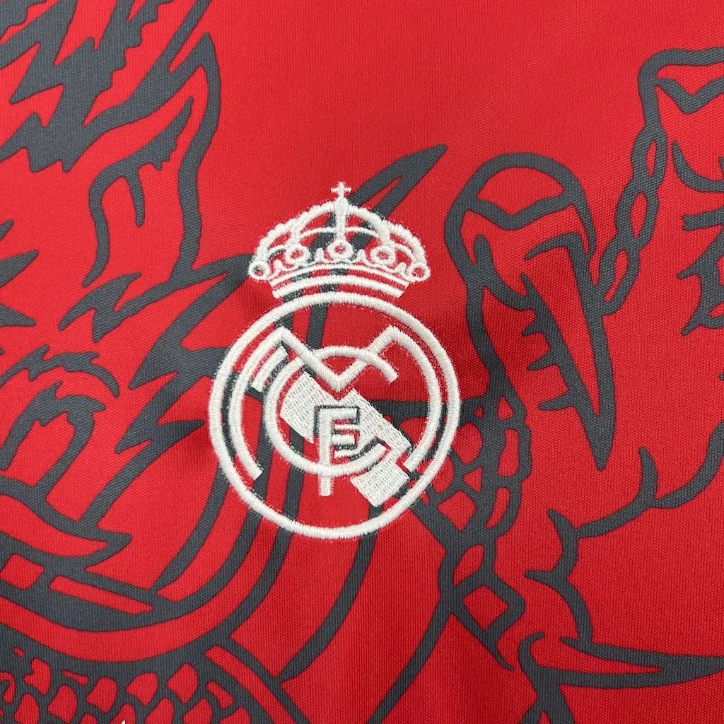 Real Madrid Soccer Jersey Dragon Special Edition Custom Shirt 2024/25