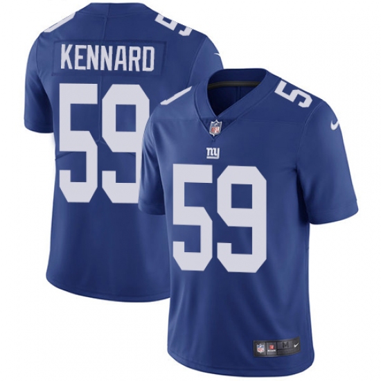 Youth Nike New York Giants #59 Devon Kennard Elite Royal Blue Team Color NFL Jersey - Ujersey