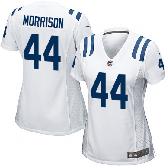 Women's Nike Indianapolis Colts #44 Antonio Morrison Game White NFL Jersey - Ujersey