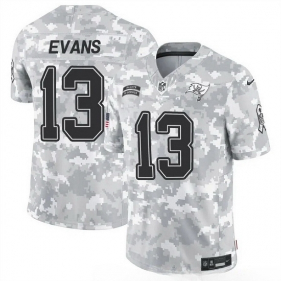 Men's Tampa Bay Buccaneers #13 Mike Evans 2024 F U S E Arctic Camo Salute To Service Limited Stitched Football Jersey - Ujersey