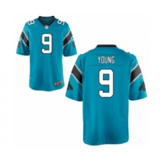Nike Carolina Panthers #9 Bryce Young Teal Vapor Untouchable Limited Stitched NFL Jersey - Ujersey