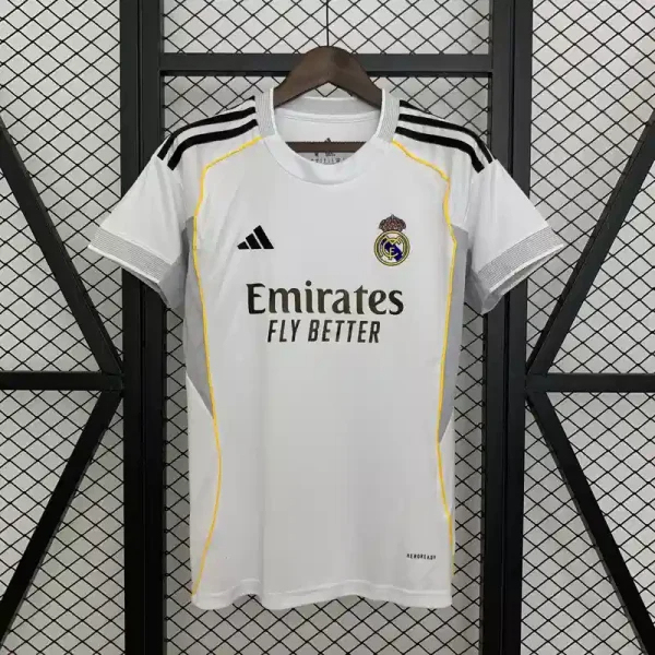 Real Madrid Home Women's Soccer Jersey 2025/26 - Ujersey NHL