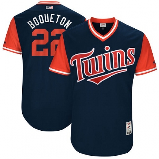 Men's Majestic Minnesota Twins #22 Miguel Sano 