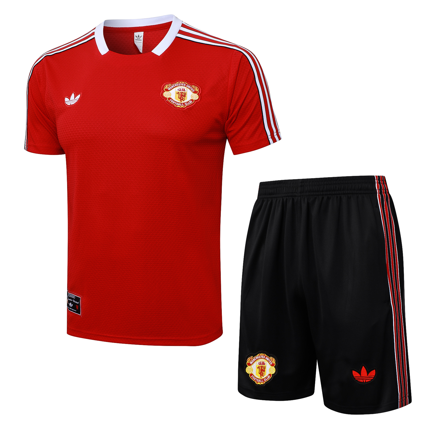 Manchester United Training Jersey Kit Red 2025/26 - Ujersey NHL
