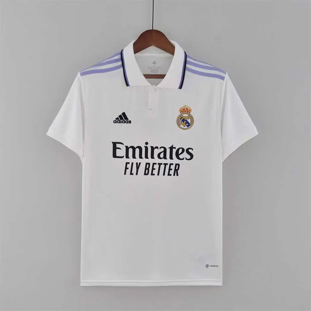 Real Madrid Soccer Jersey Home Custom Shirt 2022/23 - ujerseystore