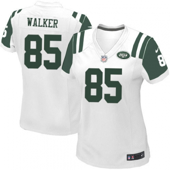 Women's Nike New York Jets #85 Wesley Walker Game White NFL Jersey - Ujersey