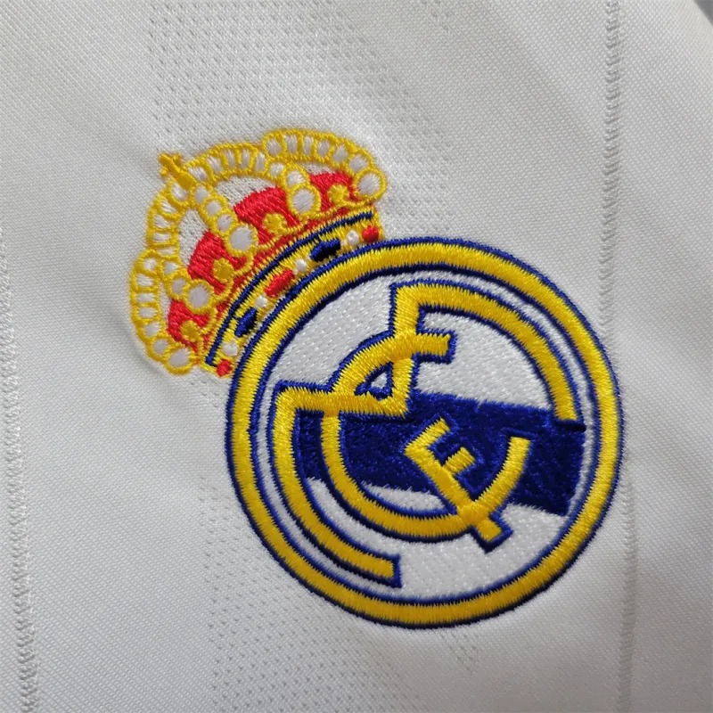 Real Madrid Retro Jersey Home Custom Soccer Shirt 2017/18 - ujerseystore