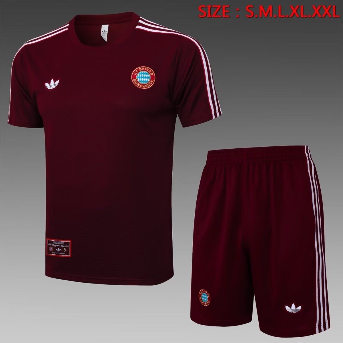 Bayern Munich Training Jersey Kit Red 2025/26 - U-jersey