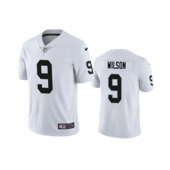 Men's Las Vegas Raiders #9 Tyree Wilson White 2023 Draft Vapor Limited Stitched Football Jersey - Ujersey
