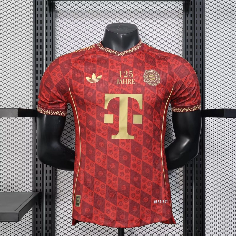 Bayern Munich Soccer Jersey Shirt 2025/26 125th Anniversary