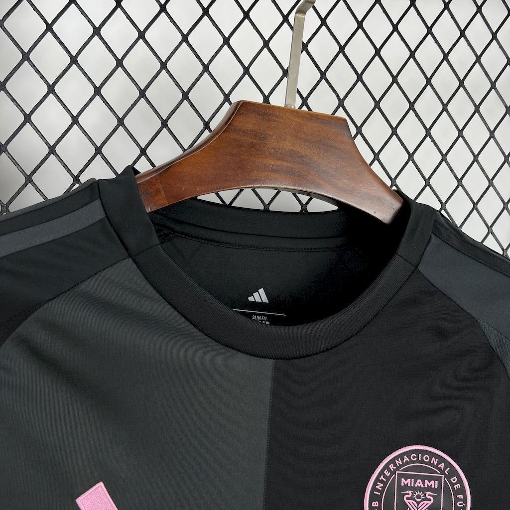 Inter Miami Soccer Jersey Away Long Sleeve Custom Shirt 2025 - ujerseystore