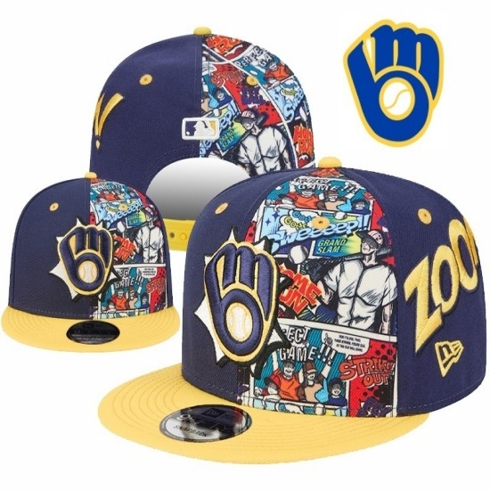 MLB Milwaukee Brewers Stitched Snapback Hats 2026.1-06 - Ujersey