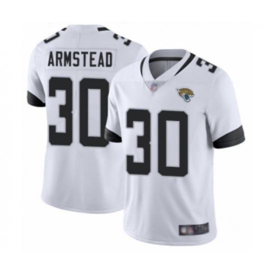 Men's Jacksonville Jaguars #30 Ryquell Armstead White Vapor Untouchable Limited Player Football Jersey - Ujersey
