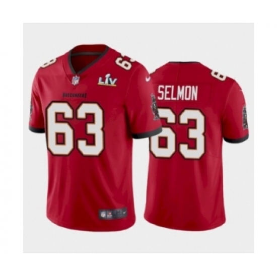 Youth Tampa Bay Buccaneers #63 Lee Roy Selmon Red Super Bowl LV Jersey - Ujersey