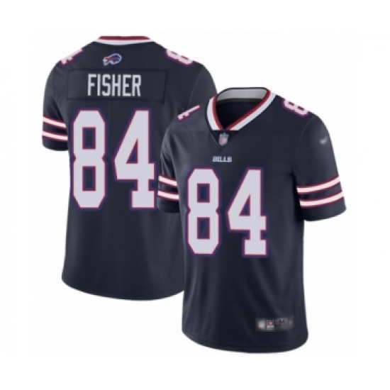Men's Buffalo Bills #84 Jake Fisher Limited Navy Blue Inverted Legend Football Jersey - Ujersey