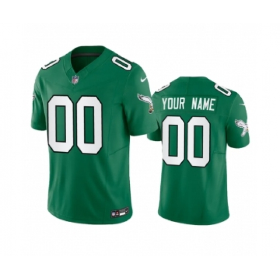 Men's Nike Philadelphia Eagles Active Player Custom Green 2023 F.U.S.E. Vapor Untouchable Stitched Football Jersey - Ujersey