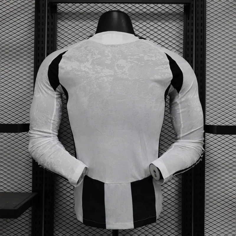 Juventus  Soccer Jersey Home Long Sleeve Shirt 2024/25 - U-jersey