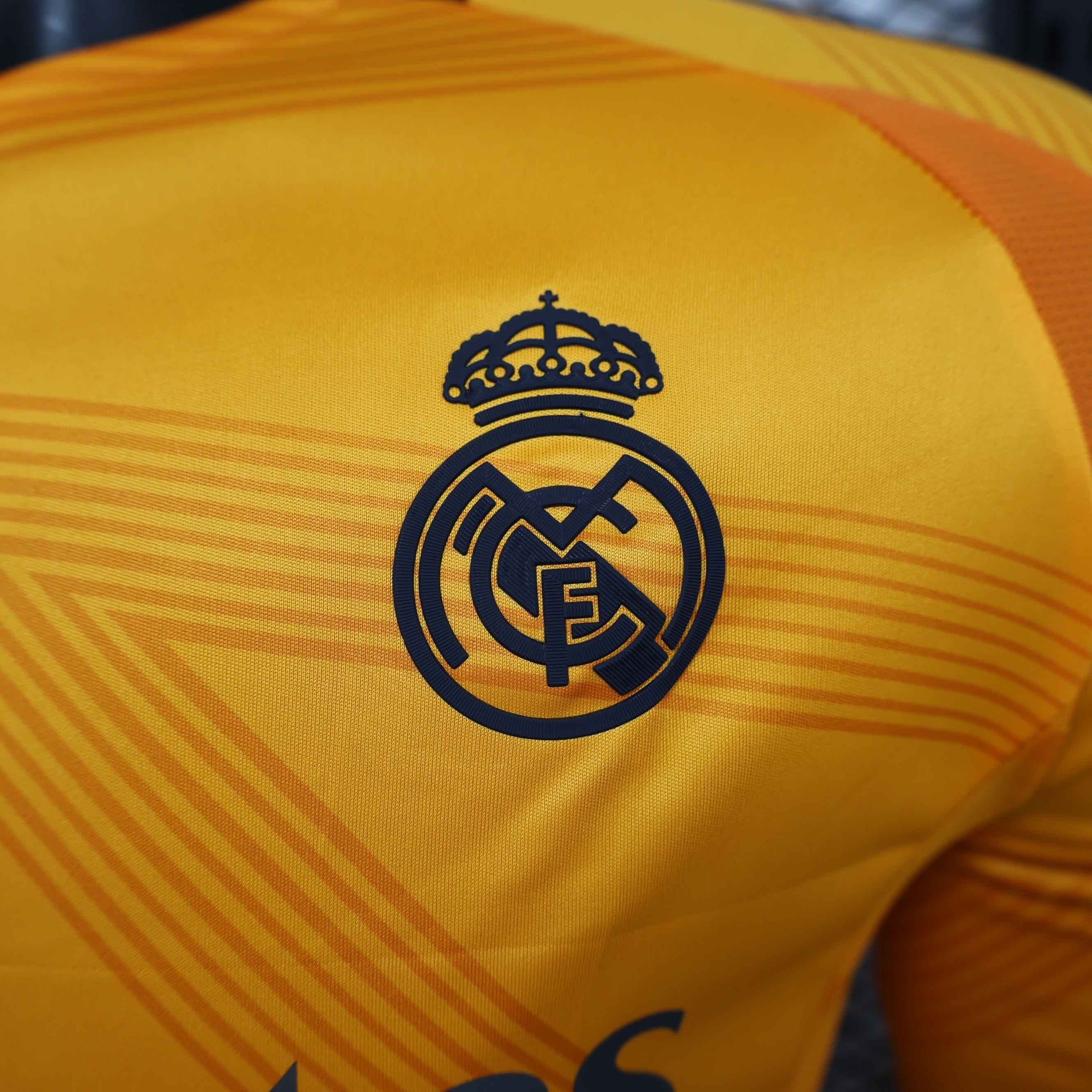 Real Madrid Soccer Jersey Away Shirt Long Sleeve 2024/25