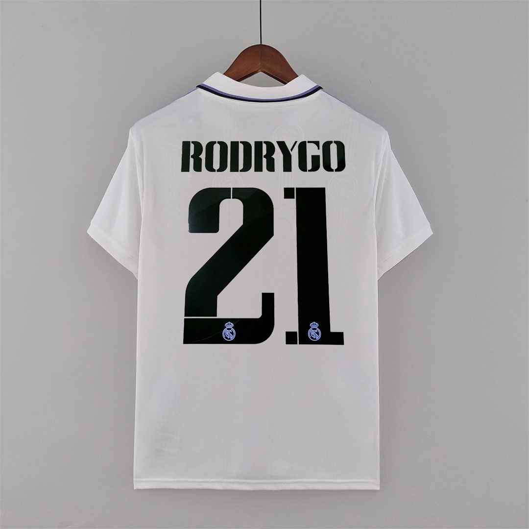 Real Madrid Soccer Jersey Home Custom Shirt 2022/23 - Ujersey NHL