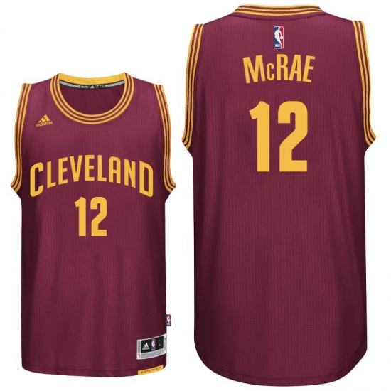 Cleveland Cavaliers #12 Jordan McRae New Swingman Road Wine Jersey - Ujersey