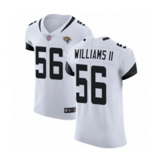 Men's Jacksonville Jaguars #56 Quincy Williams II White Vapor Untouchable Elite Player Football Jersey - Ujersey