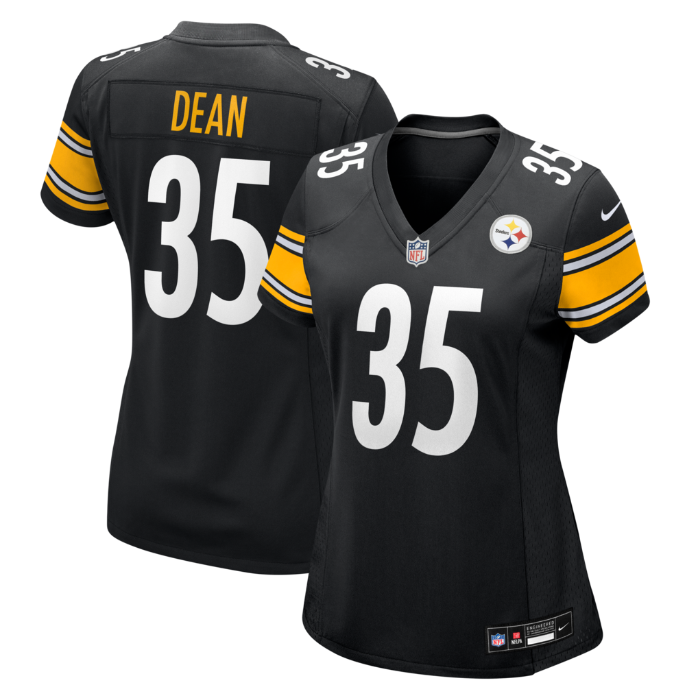 Women's Pittsburgh Steelers Jamel Dean Nike Black Team Game Jersey - Vujersey Los Angeles Rams