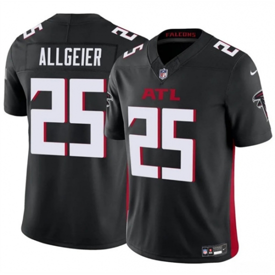Men's Atlanta Falcons #25 Tyler Allgeier Black 2024 F.U.S.E. Vapor Untouchable Limited Football Stitched Jersey - Ujersey